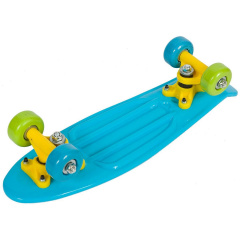 Скейт пластиковий Enero Mini Puppy 42 см Синій (1012773) Київ
