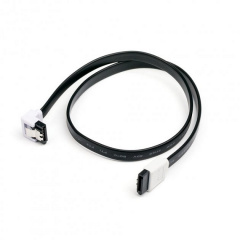 Кабель передачі даних Atcom 17126 SATA-DATA 3.0 з клямкою 50 см чорний Киев