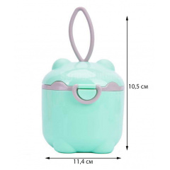 Хіпсит, Ерго-рюкзак, кенгуру перенесення Baby Carrier 6 в 1 М'ятний та контейнер для дитячих сумішей (vol-1398) Лозова
