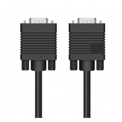 Кабель Prologix VGA-VGA M/M HD15M/HD15M 39С 5 м Black PR-VGA-VGA-P-06-28-5m Житомир