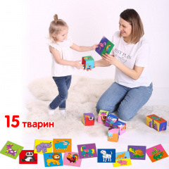 Набір м'яких кубиків "Розумні кубики" Macik МС 090501-06 Сумы