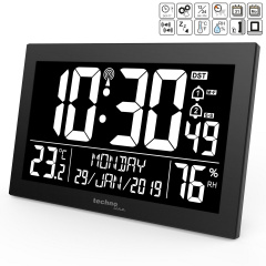Годинник настінний Technoline WS8017 Black Червоноград