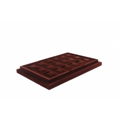 Органайзер для зберігання годинників Craft 18TRAY.BR Коричневий Курінь