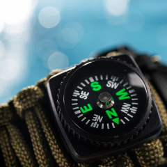 Наручний годинник чоловічий з компасом BESTA Life Pro Чорний (3000) Кам'янське