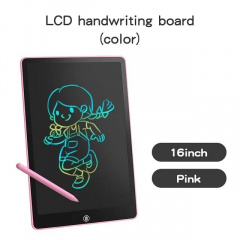 Кольоровий графічний планшет для малювання Psheko Writing Tablet 16" Pink (FR050646) Братське