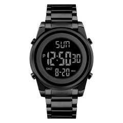 Годинник наручний Skmei 1611 Black 1611BK (15976) Каменка-Днепровская