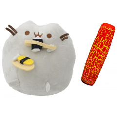 Комплект М'яка іграшка кіт з суші Pusheen cat і Антистрес іграшка Mokuru (vol-728) Київ
