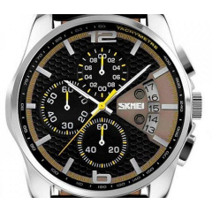 Годинник чоловічий Skmei 9106 Spider Black Новомосковск