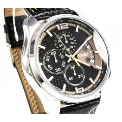 Годинник чоловічий Skmei 9106 Spider Black Новомосковск