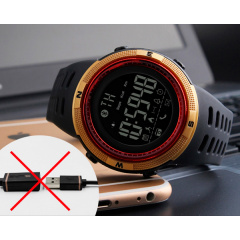 Наручний годинник чоловічий Skmei Clever II 1250 Black (1436) Мукачево