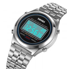 Годинник чоловічий наручний Skmei 2146 Сріблястий (2231921426) Миргород