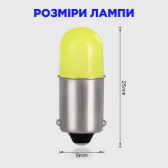 Комплект світлодіодних ламп Napo LED BA9S-3D T4W Ba9s 10 шт Білий (2540013336) Київ