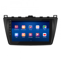 Штатная магнитола Lesko для Mazda 6 (2009-2013гг.) 9" 2+32Gb 4G Premium GPS Android Луцк