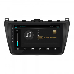 Штатная магнитола Lesko для Mazda 6 (2009-2013гг.) 9" 2+32Gb 4G Premium GPS Android Луцк
