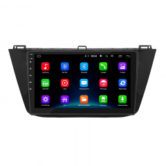 Штатная магнитола Lesko 10" Volkswagen Tiguan II 2016-2020 2/32Gb/ Wi-Fi Optima (9653-38723) Новая Прага
