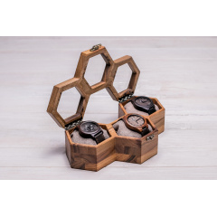 Шкатулка для зберігання наручних годинників ecoWalnut 7.8х27.1х14.1 см Львів