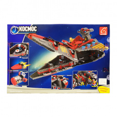 Детский конструктор "Звездолет" Keedo 25113 1472 эл. Миргород