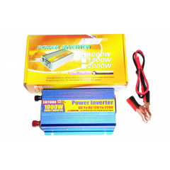 Перетворювач напруги інвертор Eryuan 1000W DC/AC 12V-220V Blue (3_02574) Володарськ-Волинський