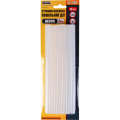 Стрижні клейові 11,2*200 мм 12 шт повільної дії DECOR MASTERTOOL GM (42-1166) Жмеринка