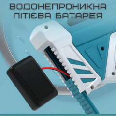 Водяний Автомат Електричний на Акумуляторі Портативний з Автоматичним Насосом Combuy Superior Блакитний (635) Костопіль