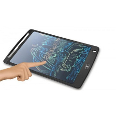 Кольоровий графічний планшет LCD-планшет для малювання Writing Tablet 12 дюймів Black (2172312) Киев