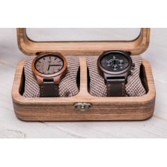 Підставка органайзер для годинників ecoWalnut 7х18х9.5 см Тернопіль