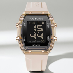 Наручний годинник жіночий NaviForce Lady Sport Золотий (3110) Покровськ