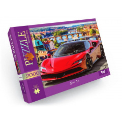 Пазлы Dankotoys Спортивная машина 2000 элементов (C2000-01-10) Житомир