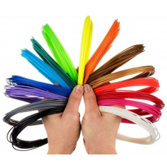 Пластик PLA для 3D Pen WM001 20 цветов по 10 м (tdd025-hbr) Суми
