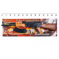 Игрушечный автомат с пистонами АК-47 Golden Gun 246GG Доманёвка