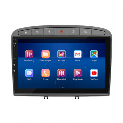 Штатная магнитола Lesko Peugeot 408 I Рестайлинг 2017-н.в. 9" 2/32Gb/ 4G/ Wi-Fi Premium GPS Android (9478-35138) Ужгород