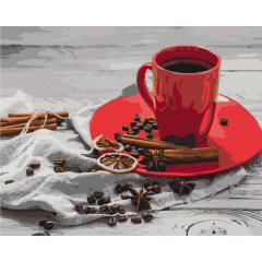 Картина за номерами BrushMe "Кава з кардамоном" 40х50см BS52591 Кам'янське