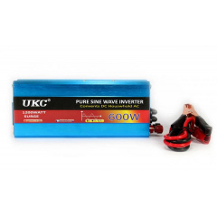 Автомобільний інвертор UKC AC/DC 12v 600W чистий синус (1762735419) Братское