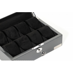 Скринька для зберігання годинників Salvadore 802-8TB 240х185х85 мм Чорно-сірий Володарск-Волынский