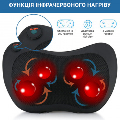 Масажна подушка Inspire 051P Чорний Киев