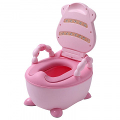 Горшок с мягким сиденьем Babyhood BHDNNZBQ коровка Розовый Новая Каховка