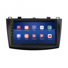 Штатная магнитола Lesko для Mazda 3 II (BL) 2008-2011 экран 9" 2/32Gb/ 4G/ Wi-Fi Premium GPS на Андроид Иршава
