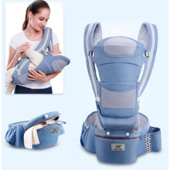 Хипсит Эрго-рюкзак кенгуру переноска Baby Carrier 6 в 1 Синий и игрушка кот c Печеньем Пушин кэт (vol-2056) Полтава