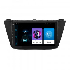 Штатная магнитола Lesko 10" Volkswagen Tiguan II 2016-2020 1/16Gb/ Wi-Fi Optima (9653-38725) Самбір