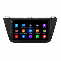 Штатная магнитола Lesko 10" Volkswagen Tiguan II 2016-2020 1/16Gb/ Wi-Fi Optima (9653-38725) Самбір
