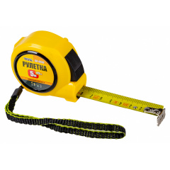 Рулетка 5 м*19 мм з автоматичним фіксатором полотна MASTERTOOL GM (68-0519) Бердичів