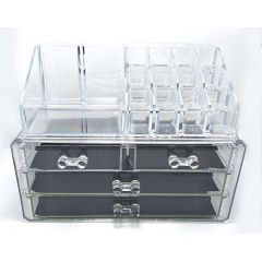 Настільний акриловий органайзер для косметики HLV Cosmetic Storage Box (1756374690) Київ