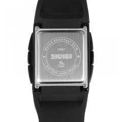 Чоловічий наручний кварцовий годинник Skmei 1967 Black Мелитополь