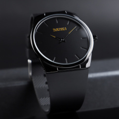 Годинник наручний Skmei 1601 Black 1601SBK (15971) Гуляйполе