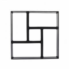 Форма для виготовлення тротуарної плитки Lesko P40X40 40х40 см Black 13520-85827 Костопіль