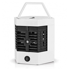 Настільний портативний міні-кондиціонер Arctic Ultra Pro 2Х із зволожувачем повітря 750 мл 16х20х20 см Білий (2104618514) Полтава