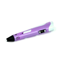 3D ручка c LCD дисплеем и комплектом эко пластика для рисования 3DPen Hot Draw 3 Violet Кременчуг