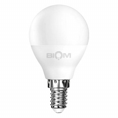 Светодиодная лампа Biom BT-546 G45 4W E14 4500К матовая (00-00001416) Сарны