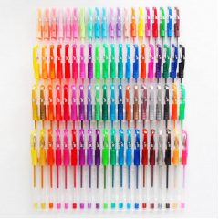 Набір гелевих ручок YES 80 шт (420437) Нежин