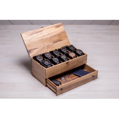 Скринька для зберігання наручних годинників ecoWalnut 14.9х34.2х18 см Ивано-Франковск